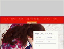 Tablet Screenshot of freshandclean.ca